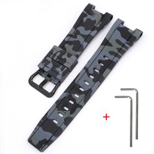 Наручний годинник Ремінець для Casio G-Shock GST-W100G/W110/W130L/W300/W300G/S110/S100G/S300/S300G/S210B/B100/410G Cam img-1