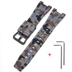 Наручний годинник Ремінець для Casio G-Shock GST-W300 Camo Brown BK img-1