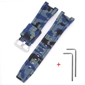 Наручний годинник Ремінець для Casio G-Shock GST-W300 Camo Dark Blue SI img-1