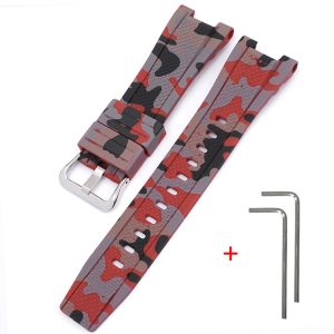 Наручний годинник Ремінець для Casio G-Shock GST-W300 Camo Red SI img-1