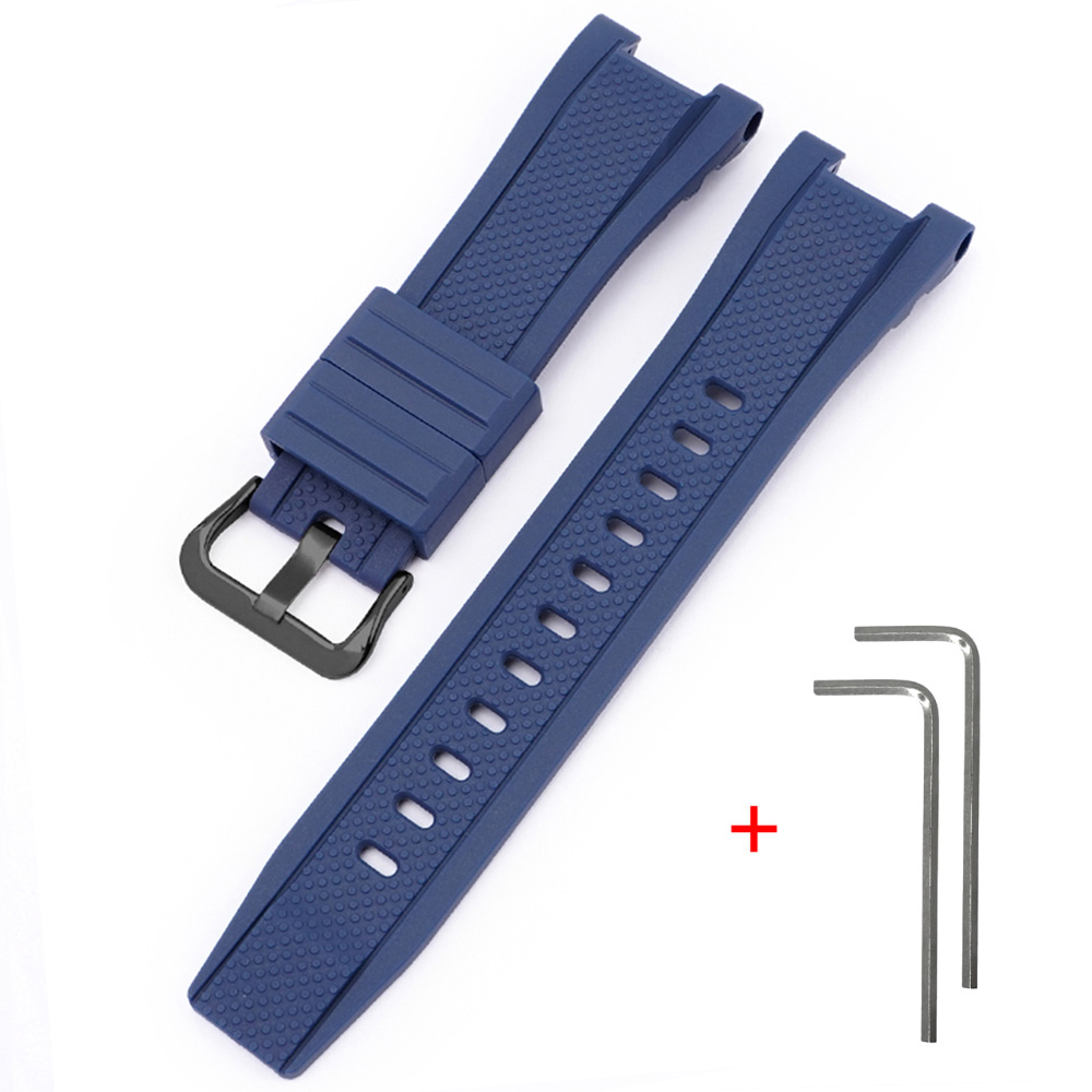 Наручний годинник Ремінець для Casio G-Shock GST-W300 Dark Blue BK img-1