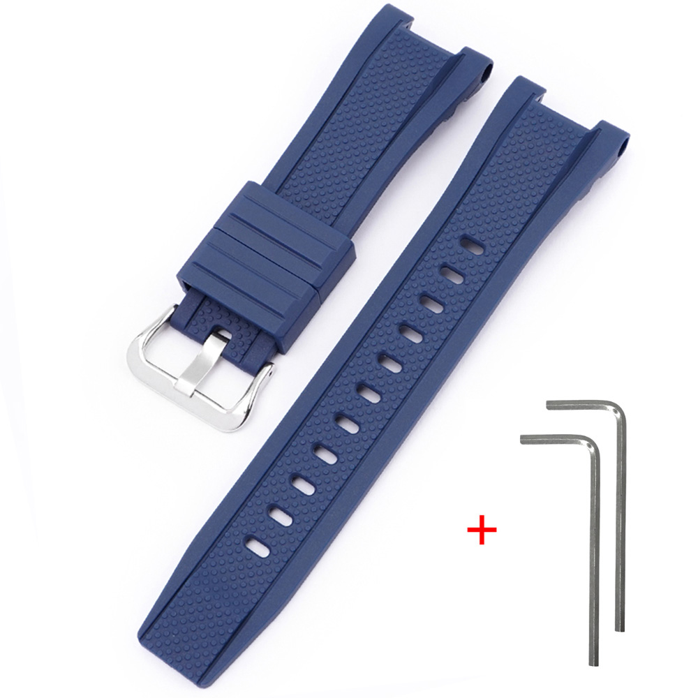 Наручний годинник Ремінець для Casio G-Shock GST-W300 Dark Blue SI img-1