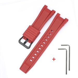 Наручний годинник Ремінець для Casio G-Shock GST-W300 Red BK img-1