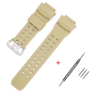 Наручний годинник Ремінець для Casio G-Shock GW-9400/9300 Beige SI img-1