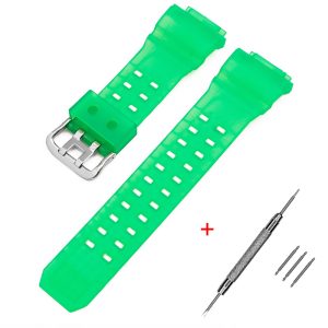 Наручний годинник Ремінець для Casio G-Shock GW-9400 Transl Green SI img-1