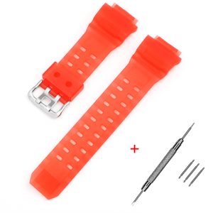 Наручний годинник Ремінець для Casio G-Shock GW-9400 Transl Light-Red SI img-1