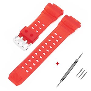 Наручний годинник Ремінець для Casio G-Shock GW-9400 Transl Red SI img-1