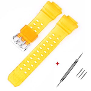 Наручний годинник Ремінець для Casio G-Shock GW-9400 Transl Yellow SI img-1