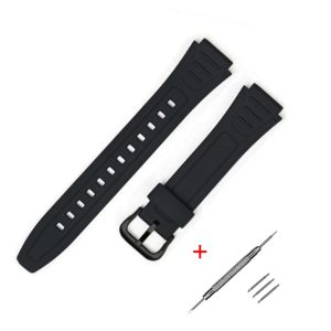 Наручний годинник Ремінець для Casio G-Shock W-800H Black BK img-1