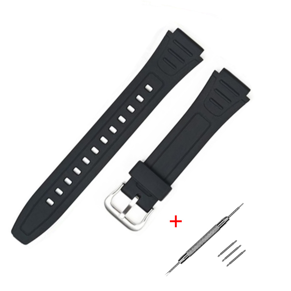 Наручний годинник Ремінець для Casio G-Shock W-800H Black SI img-1