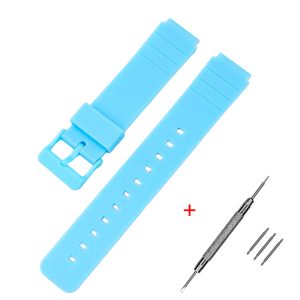 Наручний годинник Ремінець для Casio MQ-24 All Blue img-1