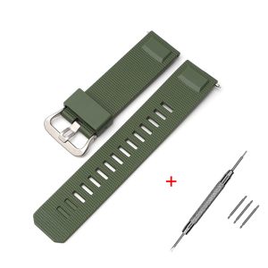 Наручний годинник Ремінець для Casio Pro Trek PRW-6900Y Army Green SI img-1