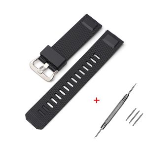 Наручний годинник Ремінець для Casio Pro Trek PRW-6900Y Black SI img-1