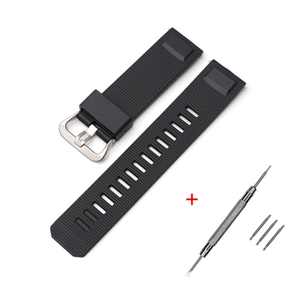 Наручний годинник Ремінець для Casio Pro Trek PRW-6900Y Black SI img-1