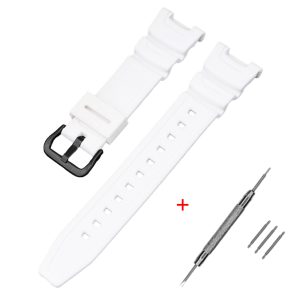 Наручний годинник Ремінець для Casio SGW-100 White BK img-1