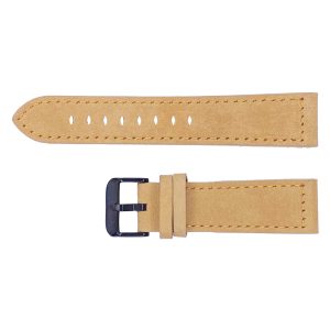 Наручний годинник Ремінець для годинника 22 мм Нубук Хакі img-1