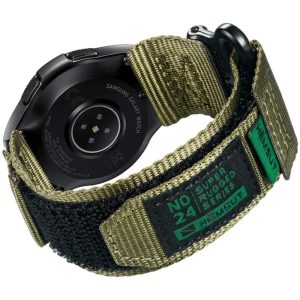 Наручний годинник Ремінець для годинника Hemsut HGA121 Super Strong Nylon Green 20mm img-1