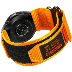 Наручний годинник Ремінець для годинника Hemsut HGA121 Super Strong Nylon Orange Orange 20 mm img-1