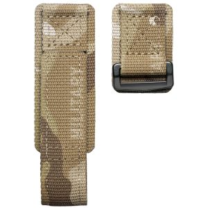 Наручний годинник Ремінець для годинника Hemsut HS131 Military nylon Velcro Camo Brown 22 mm img-1