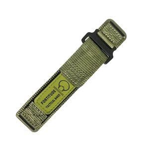 Наручний годинник Ремінець для годинника Nylon Army Green 20 мм img-1