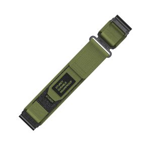 Наручний годинник Ремінець для годинника Nylon for Garmin Army Green 22 мм img-1