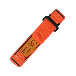 Наручний годинник Ремінець для годинника Nylon Orange 22 мм img-1