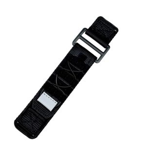 Наручний годинник Ремінець для годинника Nylon Pro Black 20 мм img-1