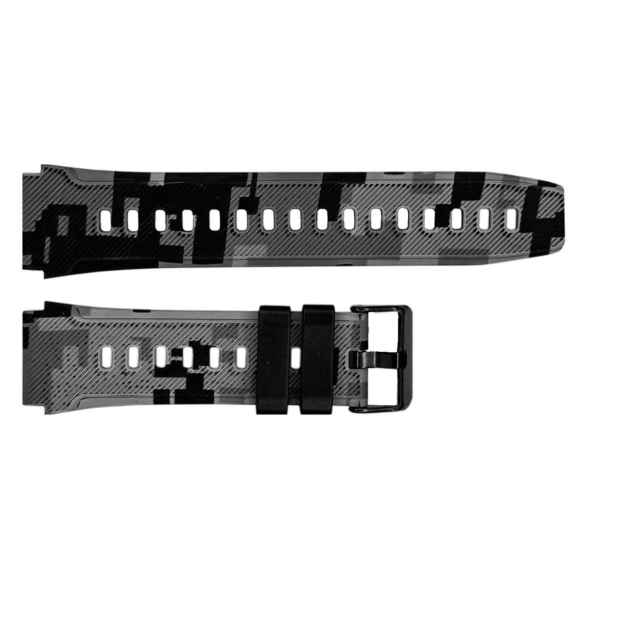 Наручний годинник Ремінець для смарт годинника C22 Camo Grey img-1