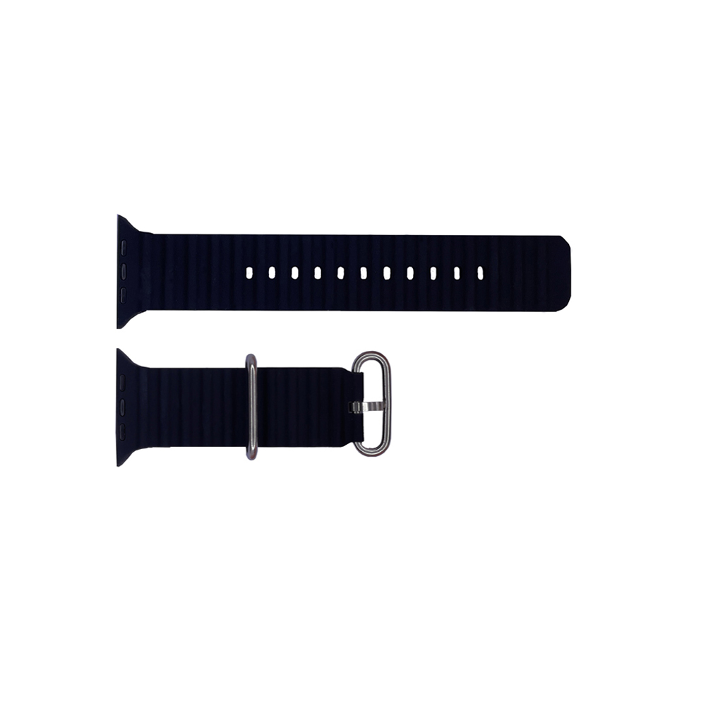 Наручний годинник Ремінець Ocean для 42/44/45/49 mm Black img-1