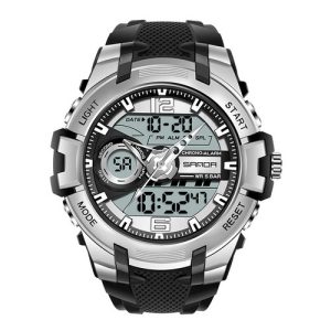 Наручний годинник Sanda 6015 Black-Silver img-1