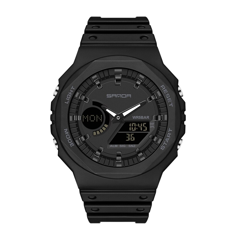 Наручний годинник Sanda 6016 All Black img-1