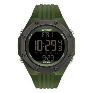 Наручний годинник Sanda 6093 Army Green img-1