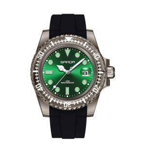 Наручний годинник Sanda 9007 Black-Green img-1