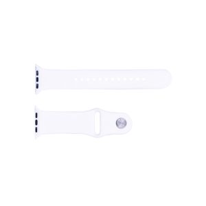 Наручний годинник Силіконовий ремінець 42/44/45/49 mm White img-1