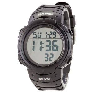 Наручний годинник Skmei 1068 All Black img-1