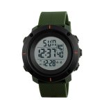 Наручний годинник Skmei 1213AG Black-Military Wristband img-1