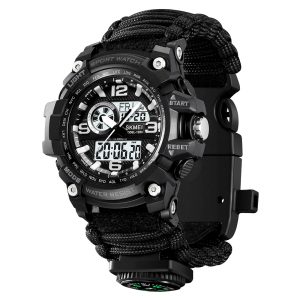 Наручний годинник Skmei 1283NBK Black img-1