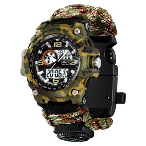 Наручний годинник Skmei 1283NCMAG Camo Green img-1