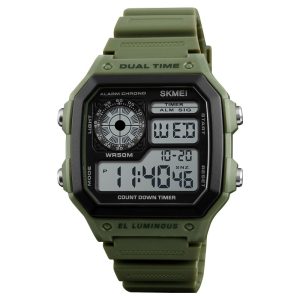 Наручний годинник Skmei 1299AG Army Green. img-1