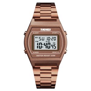 Наручний годинник Skmei 1328CG Coffee Gold img-1