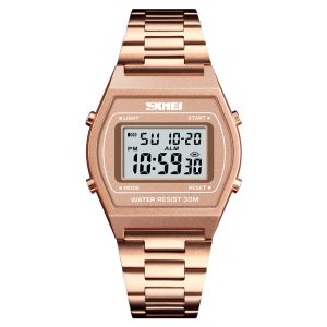 Наручний годинник Skmei 1328RGWT Rose Gold-White img-1