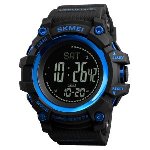 Наручний годинник Skmei 1356BU Black-Blue Compass img-1