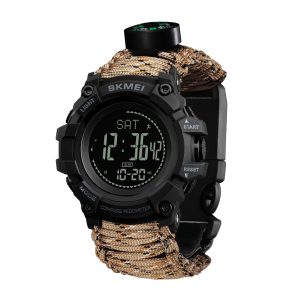 Наручний годинник Skmei 1356DCPK Desert Camo Tactic Compass img-1