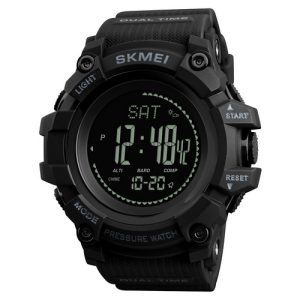 Наручний годинник Skmei 1358 Black Smart Watch Compass img-1