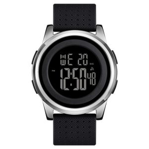 Наручний годинник Skmei 1502SI Black-Silver img-1