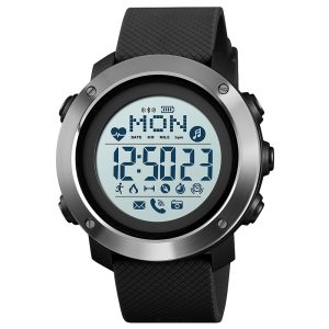 Наручний годинник Skmei 1511BK All Black Smart Watch + Compass img-1