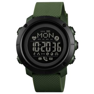 Наручний годинник Skmei 1512AG Army Green Smart Watch + Compass img-1