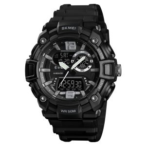 Наручний годинник Skmei 1529BK Black img-1
