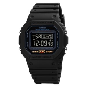 Наручний годинник Skmei 1628 All Black img-1