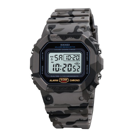 Наручний годинник Skmei 1628CMGY Camo gray img-1